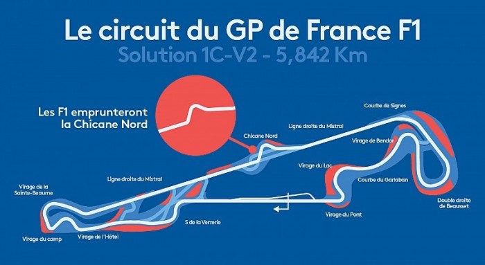 f1 infographies de la saison 2016 2016 le circuit du gp de france f1 zoom sur la chicane n 5309126949